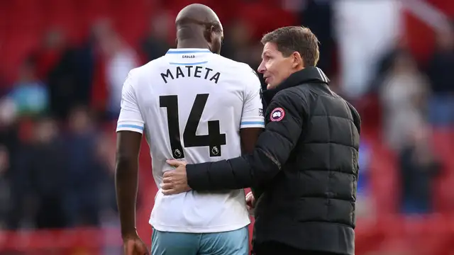 Oliver Glasner risks clashing with Jean-Philippe Mateta as Crystal Palace boss publicly defends decision to hook his star striker at half-time of Man City loss & says it WASN’T a mistake